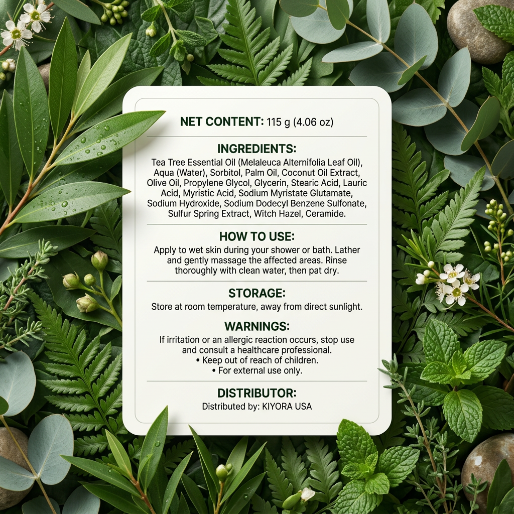 Kiyora® Antifungal Purifying Soap