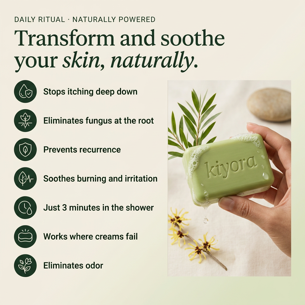 Kiyora® Antifungal Purifying Soap